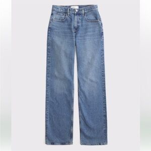 Abercrombie and Fitch Curve Love relaxed jeans-25 L